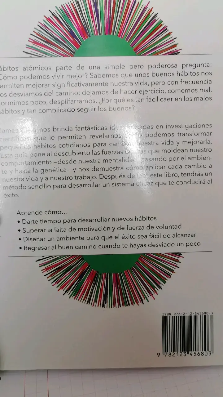 Libro Hábitos Atómicos de James Clear - 3