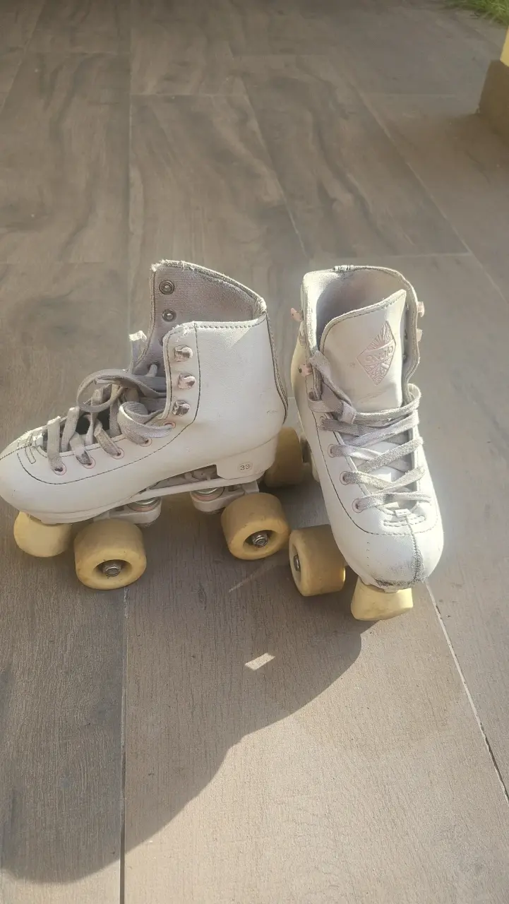 Patines de Cuatro Ruedas Oxelo Blancos Talla 35 - 6