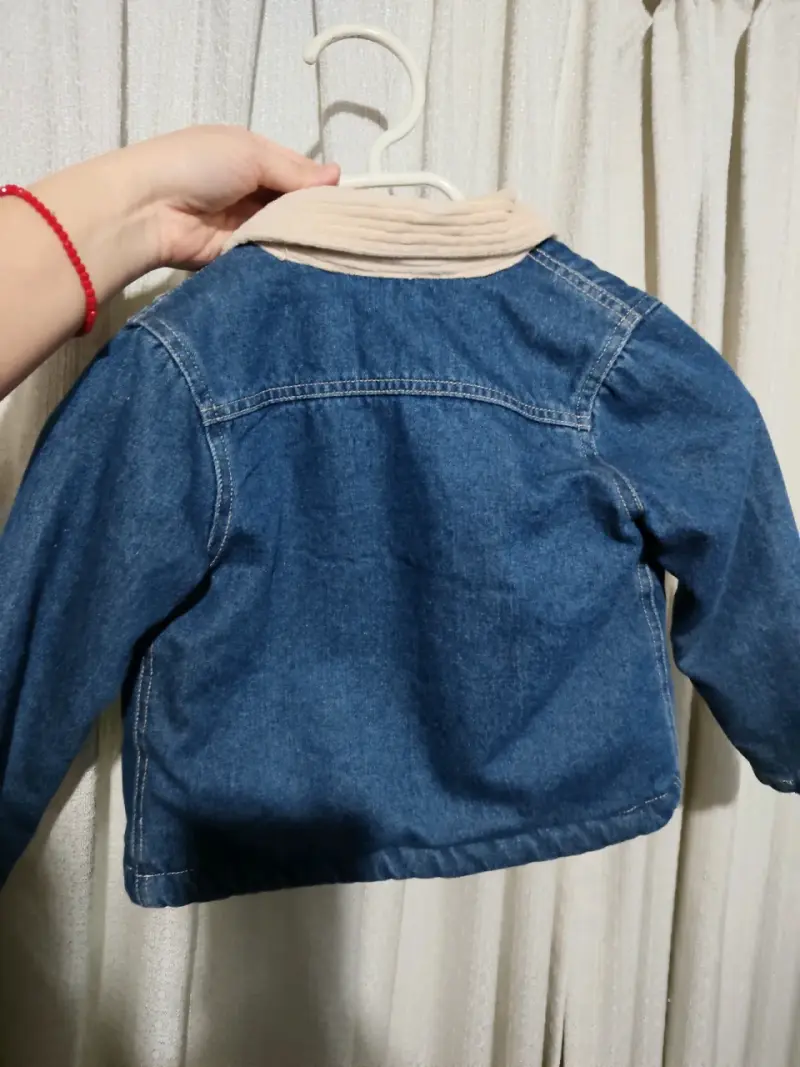 Chaqueta de mezclilla para niño 24M - 3