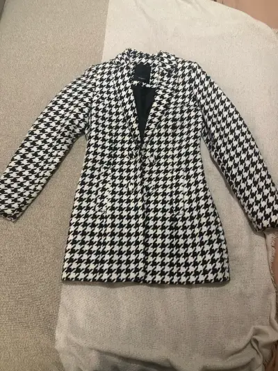 Blazer pata de gallo Studio F elegante - miniatura 1