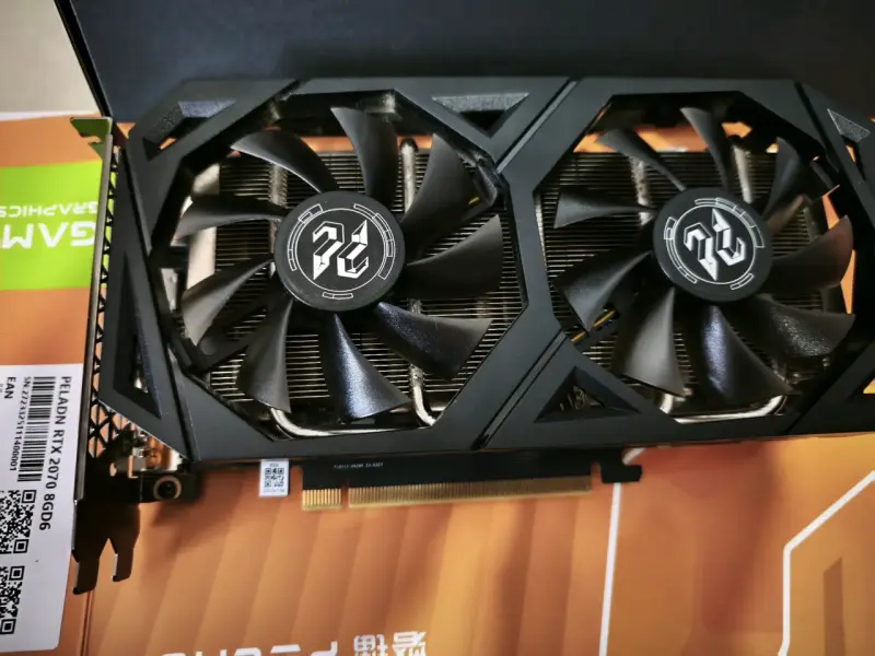 Tarjeta Gráfica Gaming Peladn RTX 2070 8GB - 3