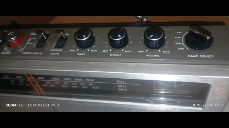 Radio cassette vintage Sony CF-470S - 4
