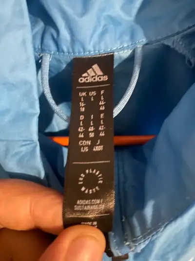 Chaqueta Deportiva Azul Adidas Terrex - miniatura 2