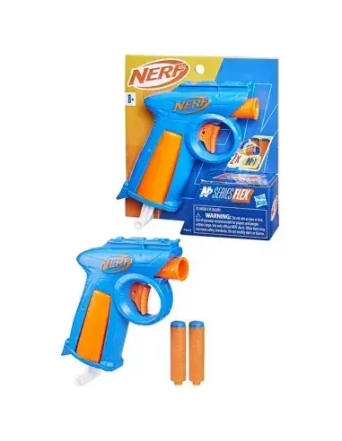 Pistola de Juguete Nerf Flex Azul con Dardos - miniatura 3