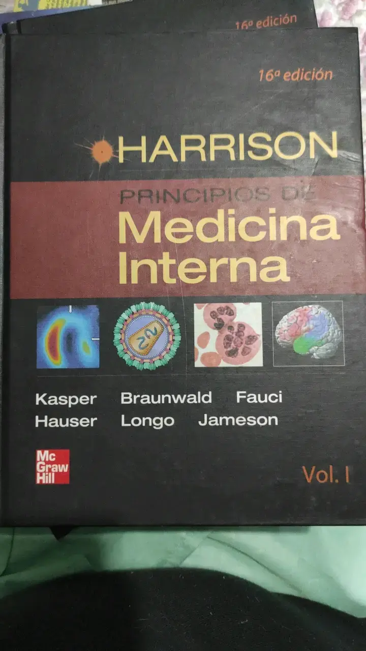 Libros Harrison Principios de Medicina Interna 16ª - 1