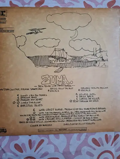Vinilo Neil Young Zuma con Crazy Horse - miniatura 2