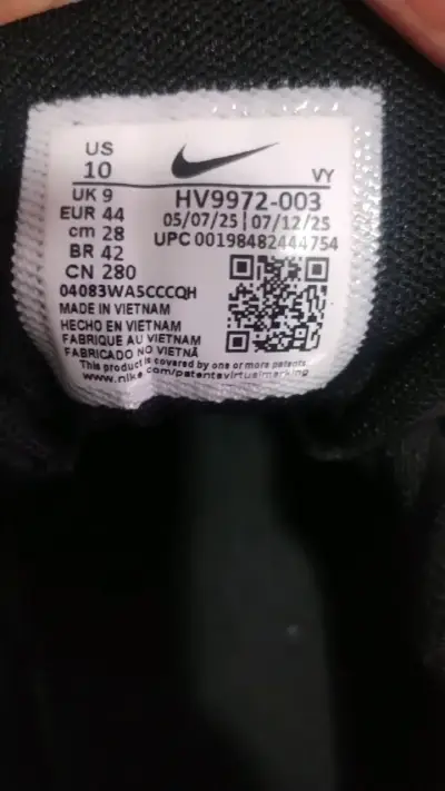 Zapatillas deportivas negras Nike Flex Train 43 - miniatura 2