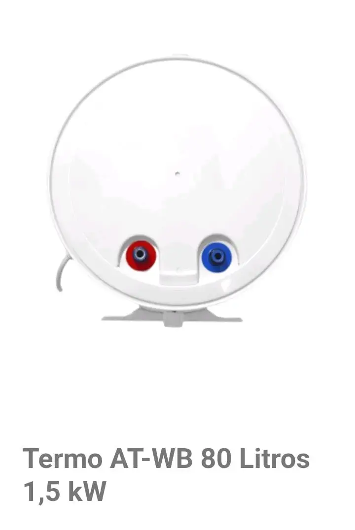Termo eléctrico AT-WB 80 litros 1,5 kW - 3