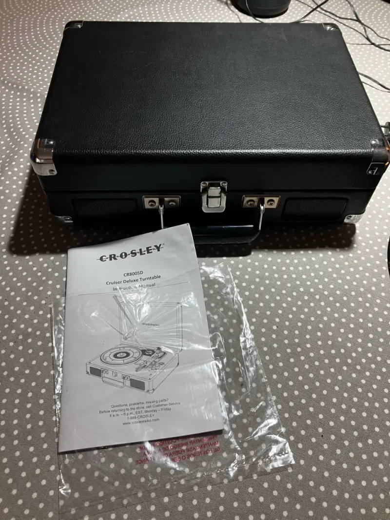 Tocadiscos portátil Crosley Cruiser Deluxe 3 velocidades - 2