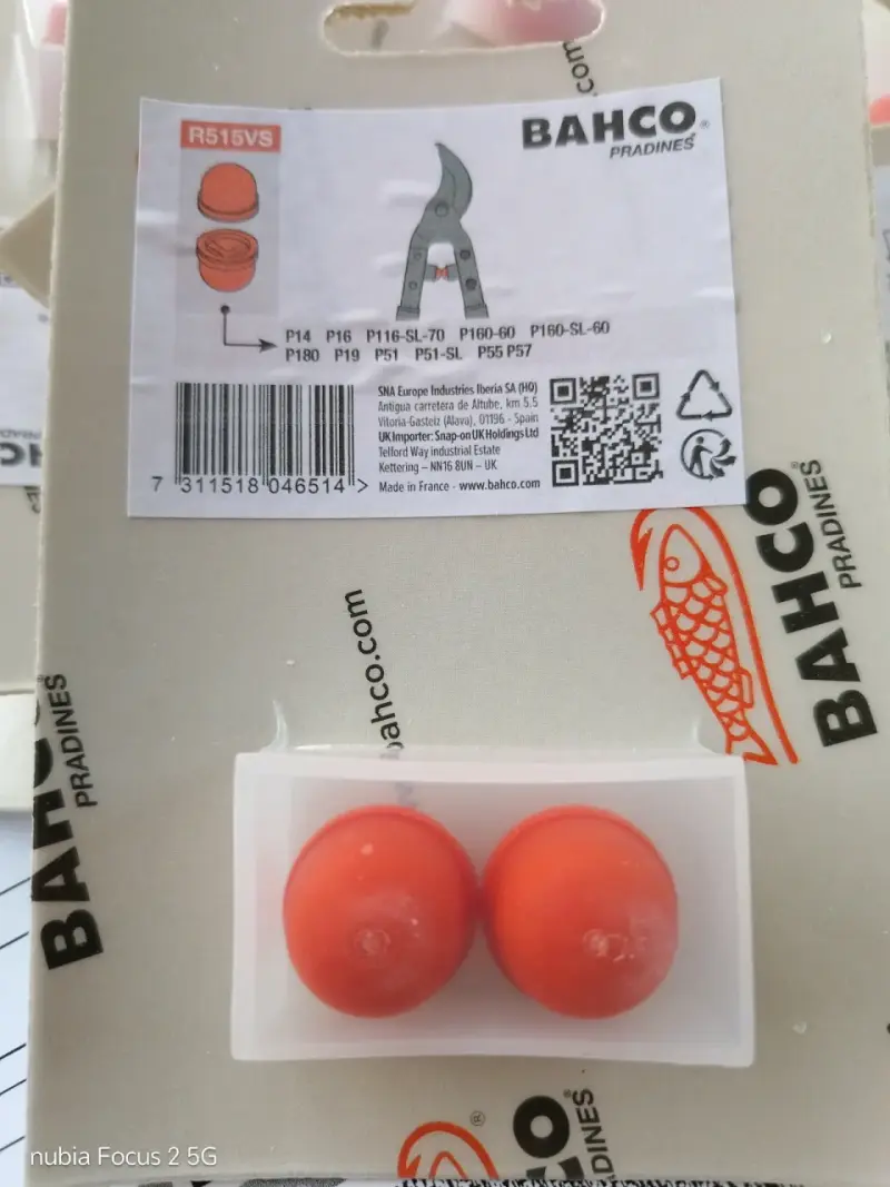 Repuestos de Goma para Tijeras Bahco R515VS