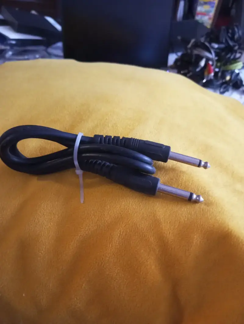 Cable de audio jack 6.35mm