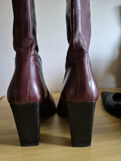 BOTAS BURDEO CUERO - miniatura 3