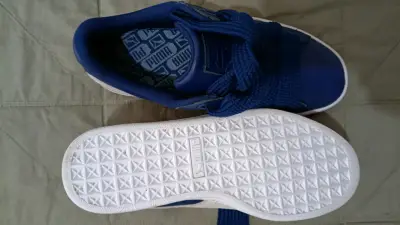 Zapatillas deportivas blancas con detalles verdes Nike - miniatura 4