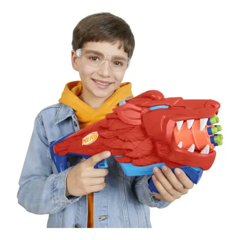 Lanzador Nerf Wild Lionfury con 16 dardos - 5