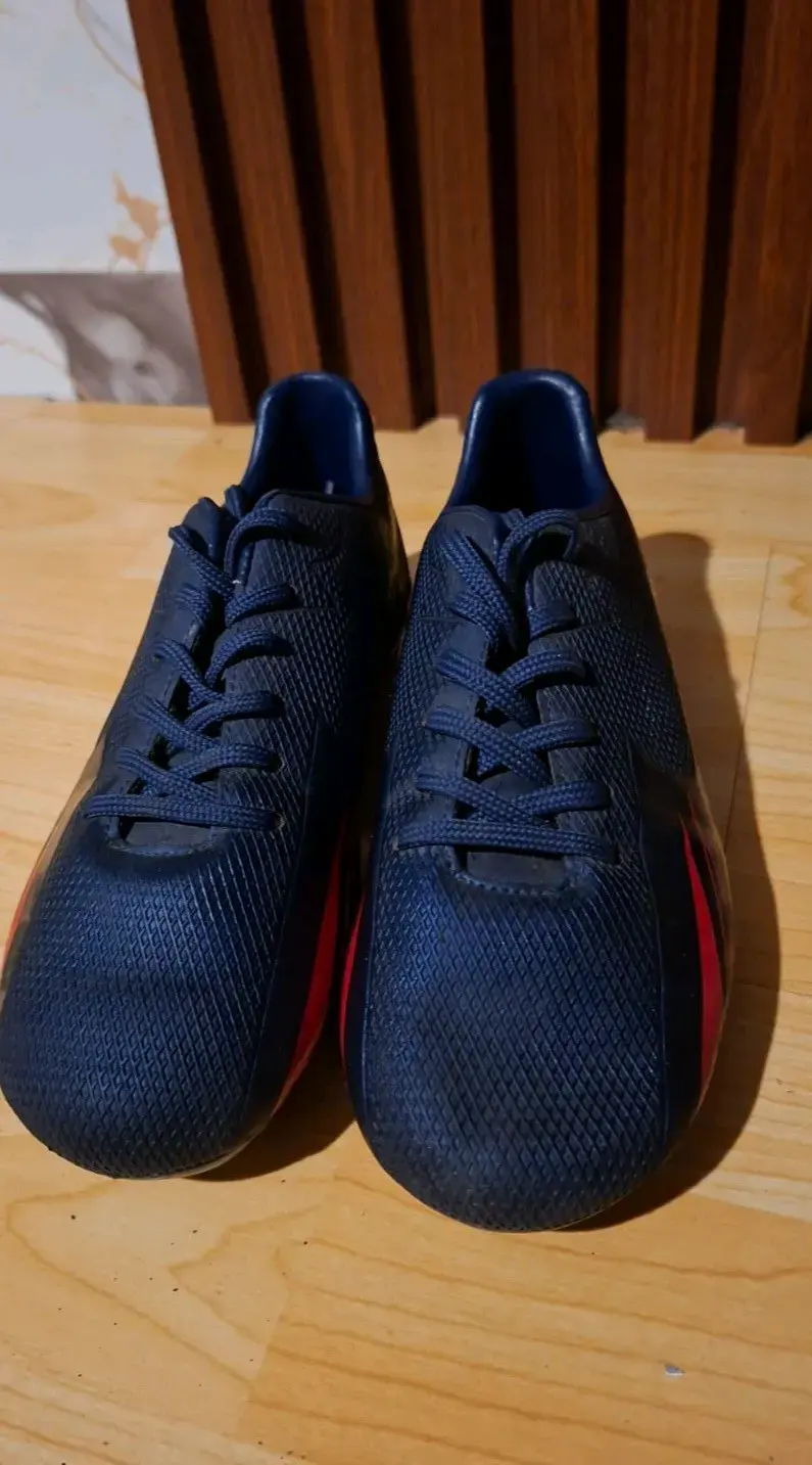 Zapatillas de Fútbol Adidas Predator Azul y Blanco - 4