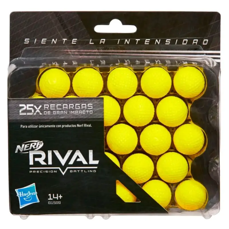 Recargas Nerf Rival de Gran Impacto 25x - 1