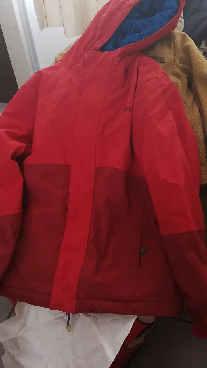 linda chaqueta eable roja para de 7 -8 y  añosniña - 3