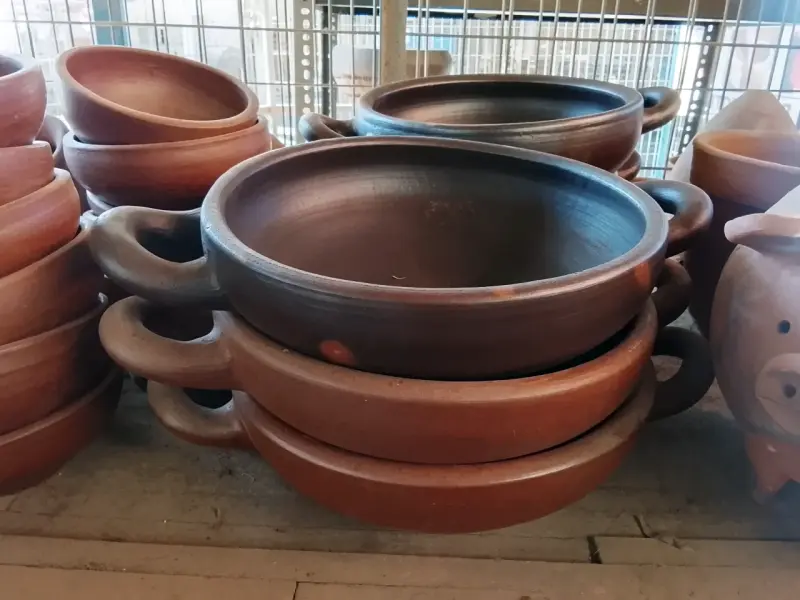 Paila orejas de Greda para Cocina Tradicional