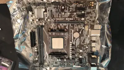 Placa Madre Asus  A320M-K con Procesador Ryzen 5 - miniatura 1