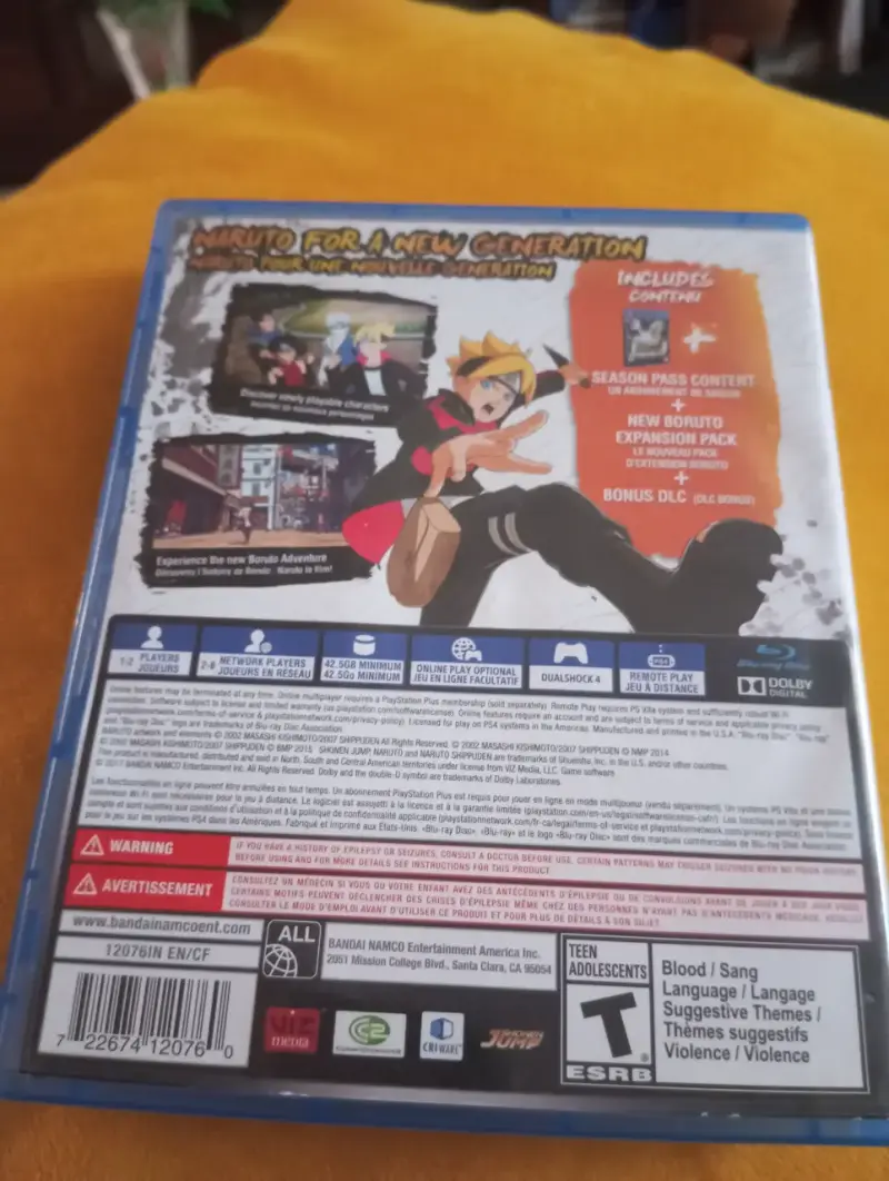 Juego PS4 Naruto Shippuden Ultimate Ninja Storm 4 Road to Boruto - 2