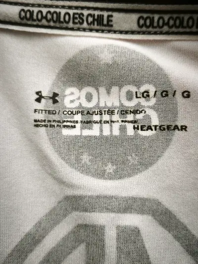 Camiseta Colo-Colo Under Armour blanca - miniatura 2