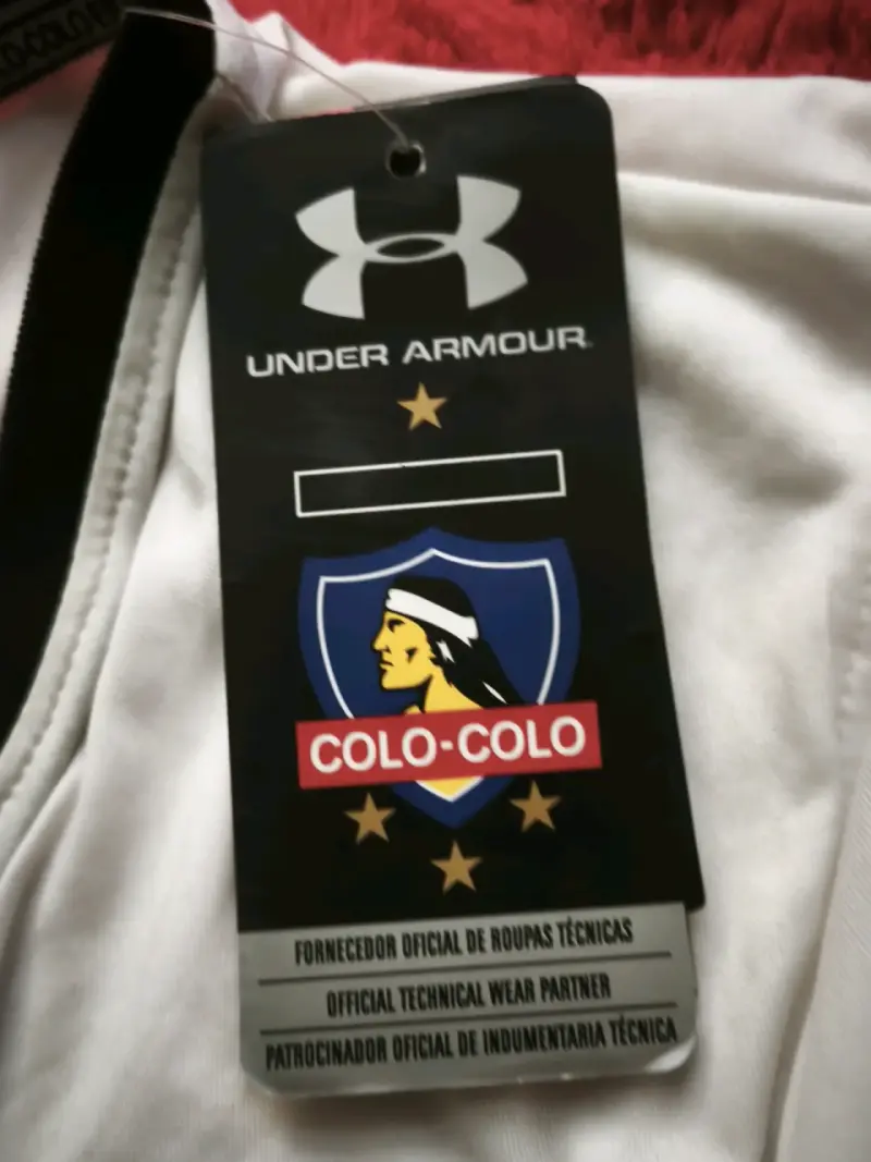 Camiseta Colo-Colo Under Armour blanca - 3