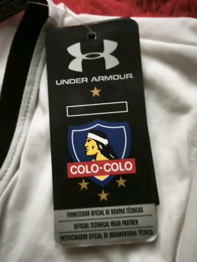 Camiseta Colo-Colo Under Armour blanca - miniatura 3