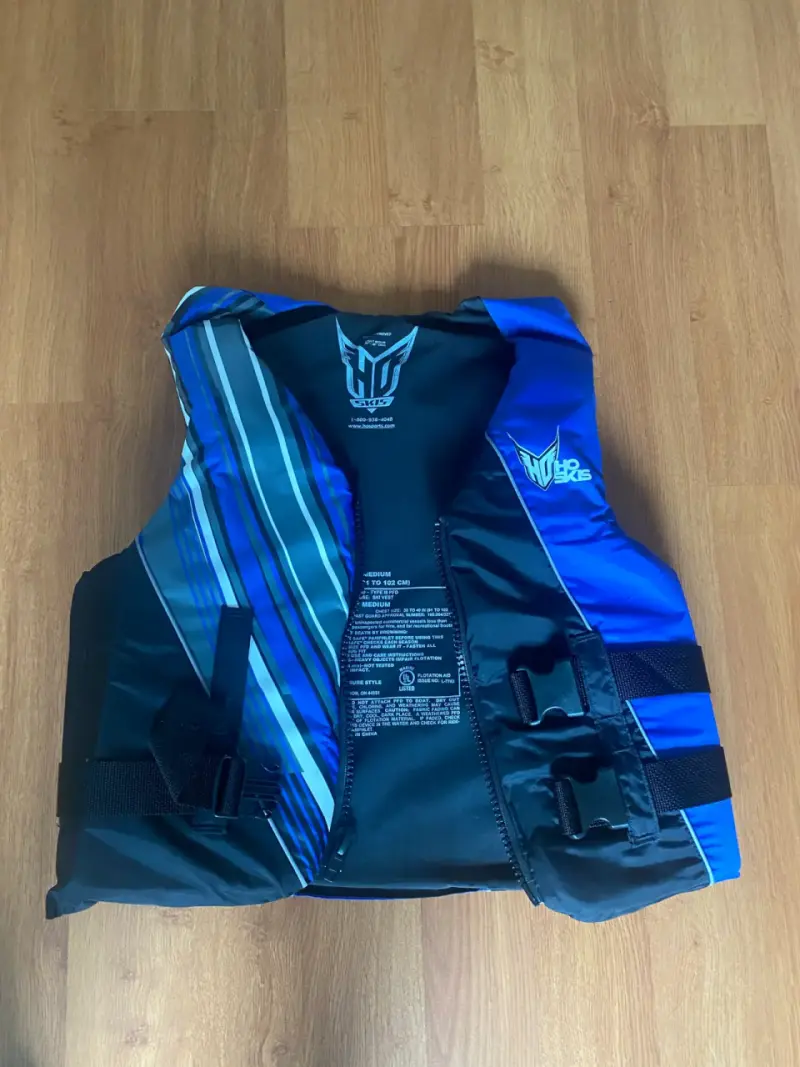 Chaleco salvavidas HO Sports azul y negro - 2