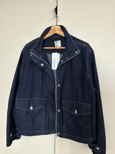 Chaqueta de mezclilla azul oscuro XL - miniatura 2