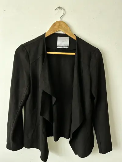 Blazer negro de mujer Alaniz talla S - miniatura 1