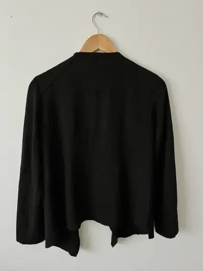 Blazer negro de mujer Alaniz talla S - miniatura 2