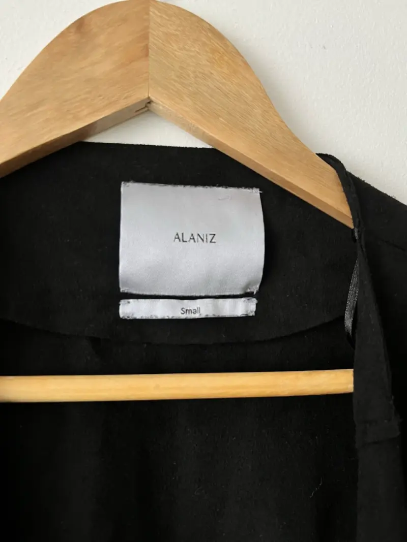 Blazer negro de mujer Alaniz talla S - 3
