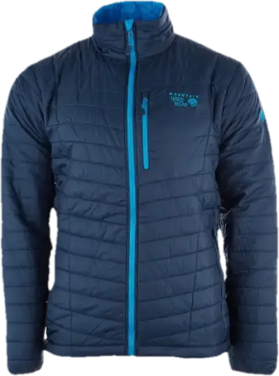 Chaqueta térmica azul Mountain Hardwear - miniatura 1