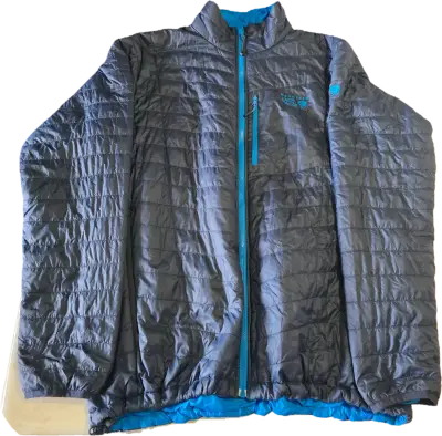 Chaqueta térmica azul Mountain Hardwear - miniatura 3