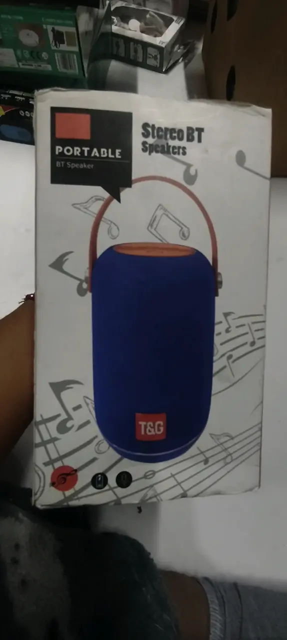 Parlante Bluetooth Portátil T&G Azul
