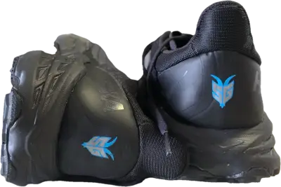 Zapatillas de trail running Hoka negras suela V - miniatura 1