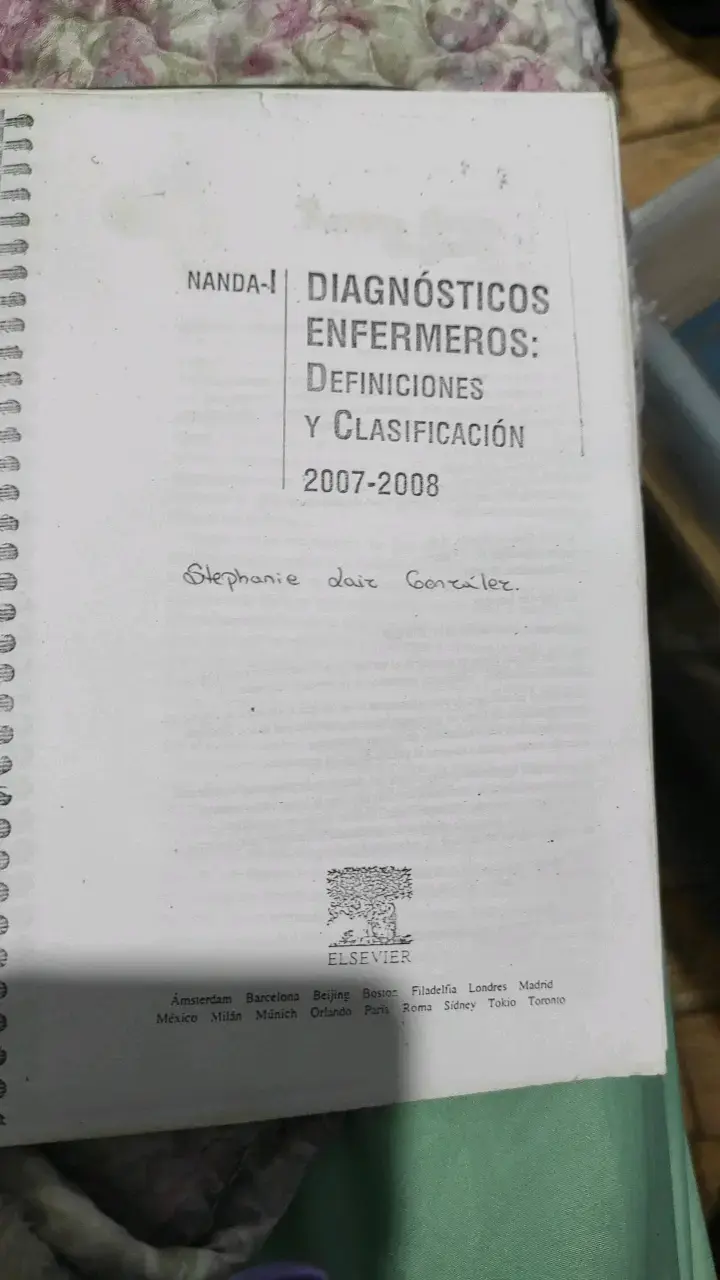 Libro Diagnósticos Enfermeros NANDA-I 2007-2008