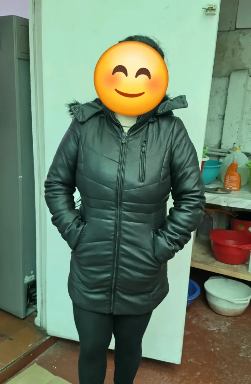 Chaqueta JJO de cuero sintetico - 3