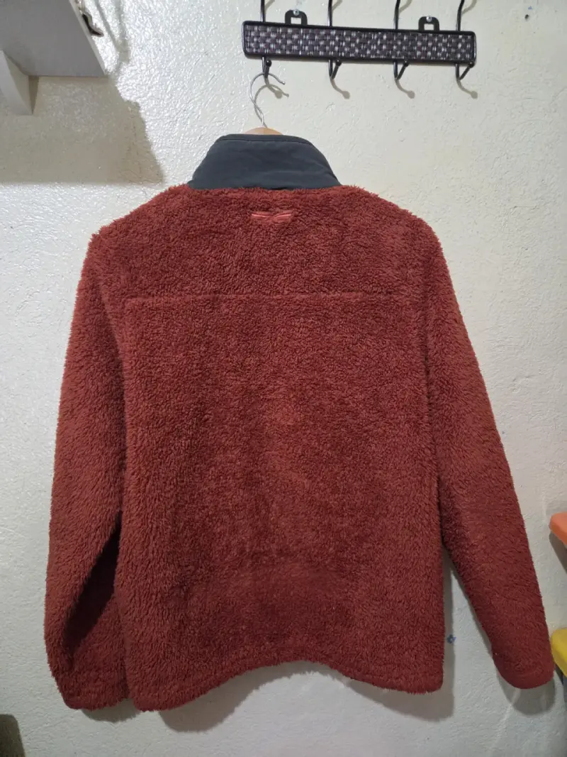 Chaqueta de lana Kannú roja para hombre - 2