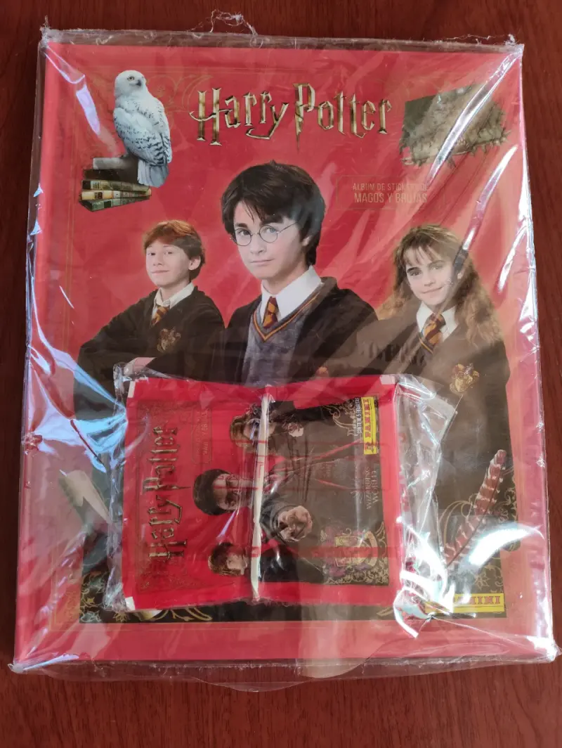 Álbum de stickers Harry Potter con sobres