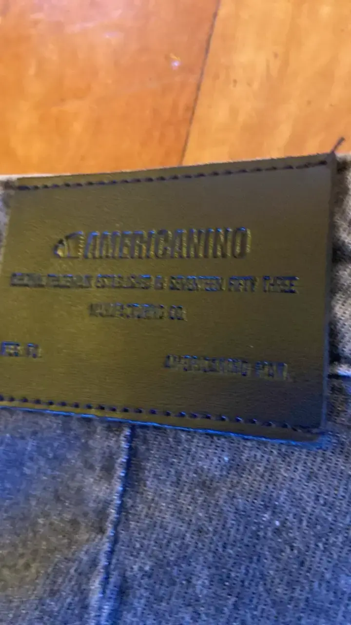 Pantalones cargo denim Americano talla 44 - 4