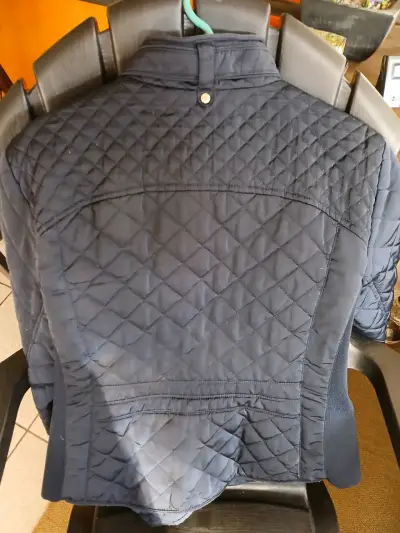 Chaqueta acolchada negra Zara para mujer - miniatura 2