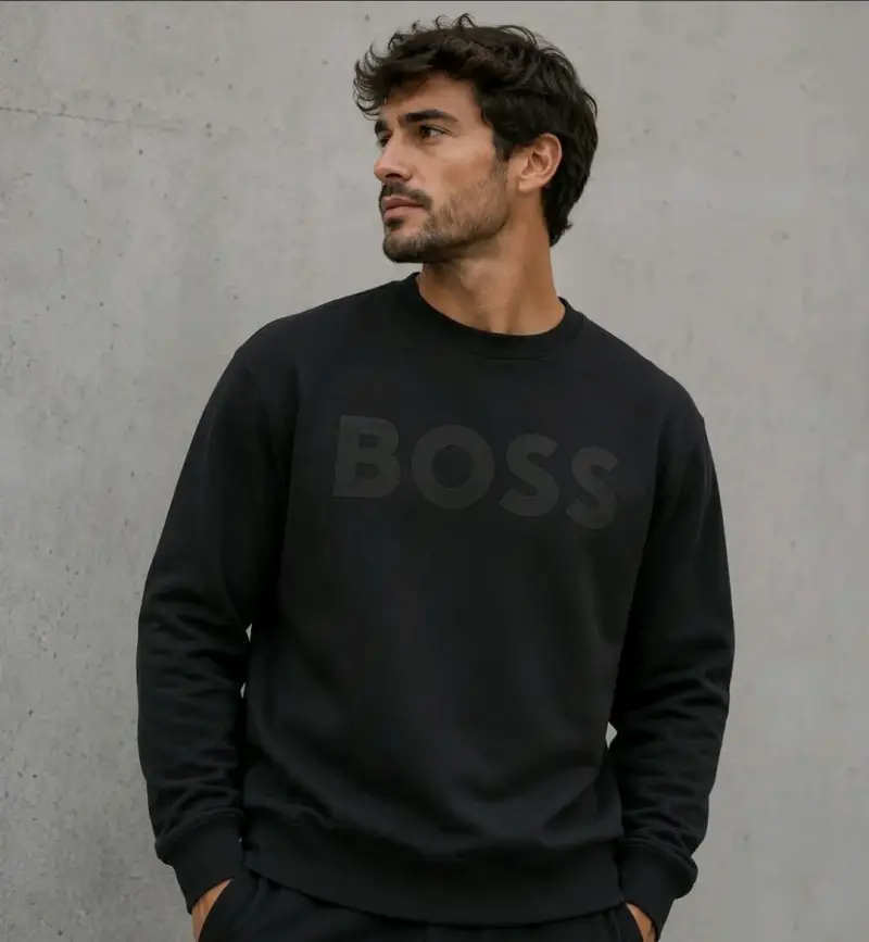 Polerón negro Boss - 1