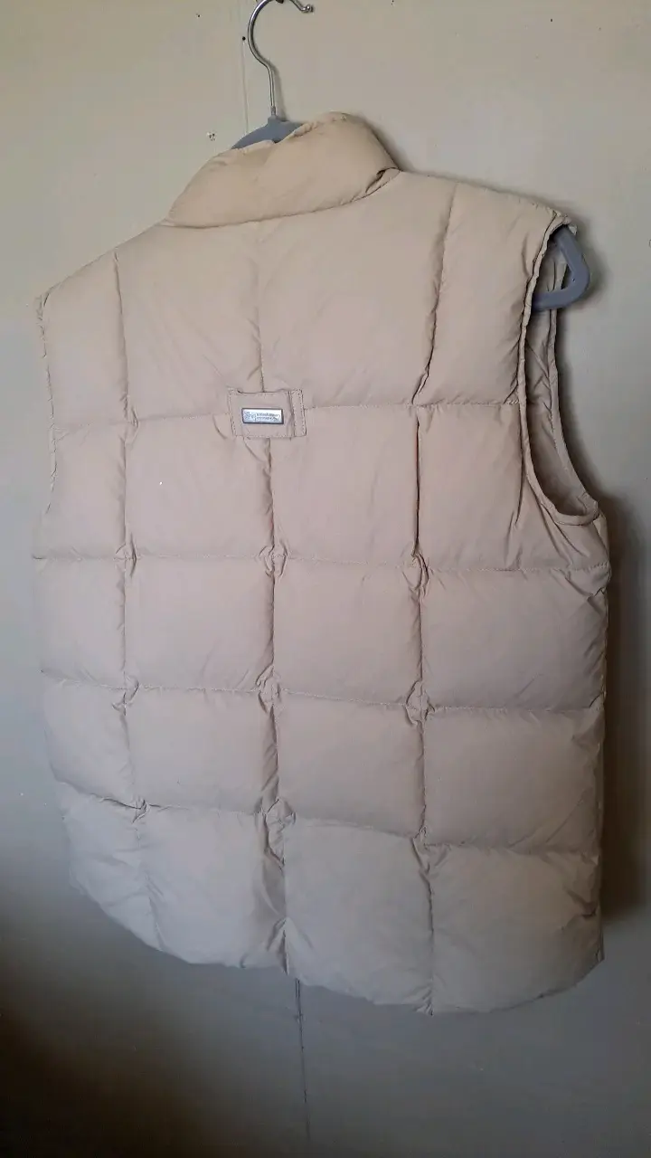 Chaleco acolchado beige LRG - 2
