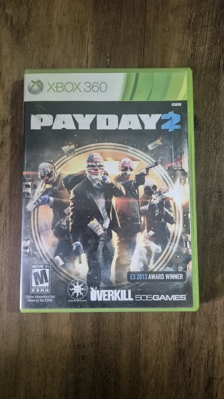 Juego Xbox 360 Payday 2