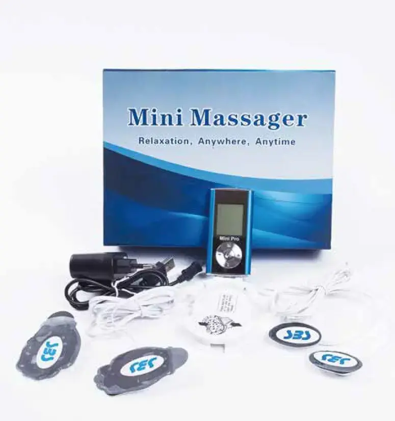 Mini Masajeador Portátil con Accesorios