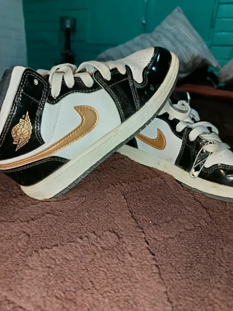 Zapatillas deportivas Air Jordan blancas y negras - 1