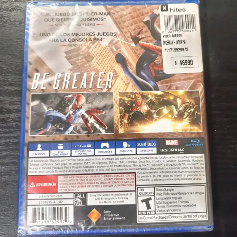 (PS4) Marvel's Spider-Man:Game of the Year Edition - 2