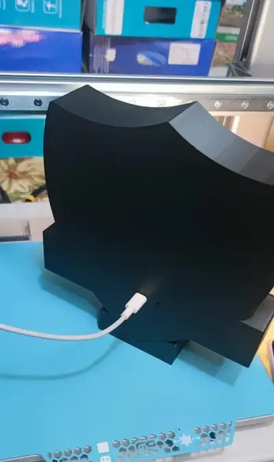 ⚪⚫ Letrero Luminoso Colo-Colo 3D 24 cm – USB 5V | - miniatura 2
