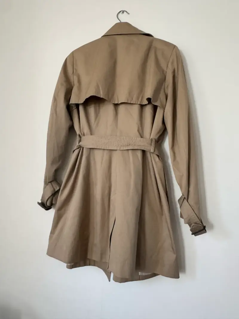 Abrigo trench coat beige H&M - 1